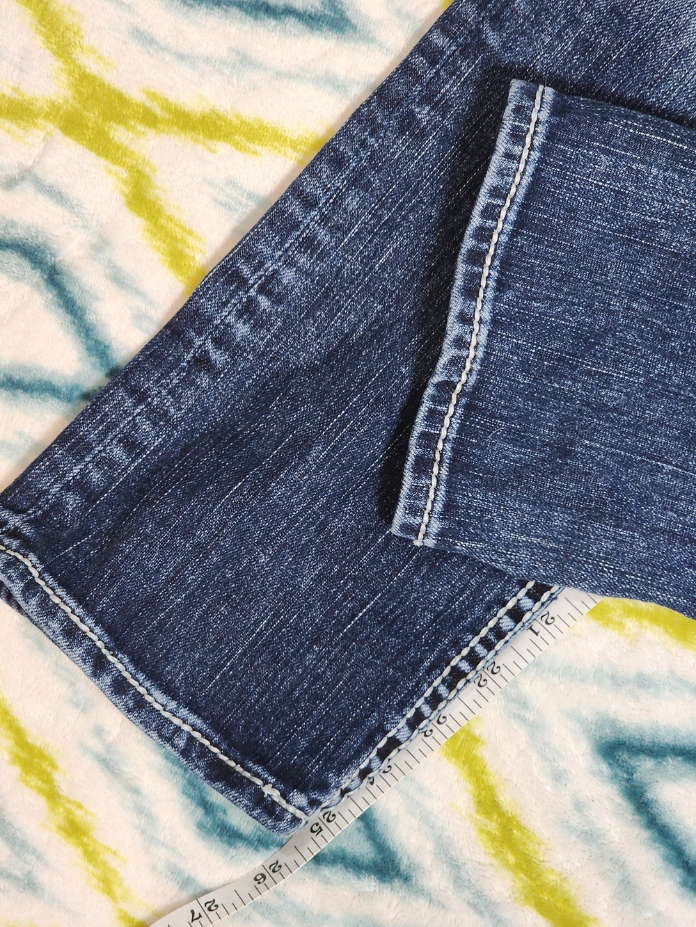 Silver Jeans Low Rise Blue Ankle-Length Jeans - Picture 7 of 11